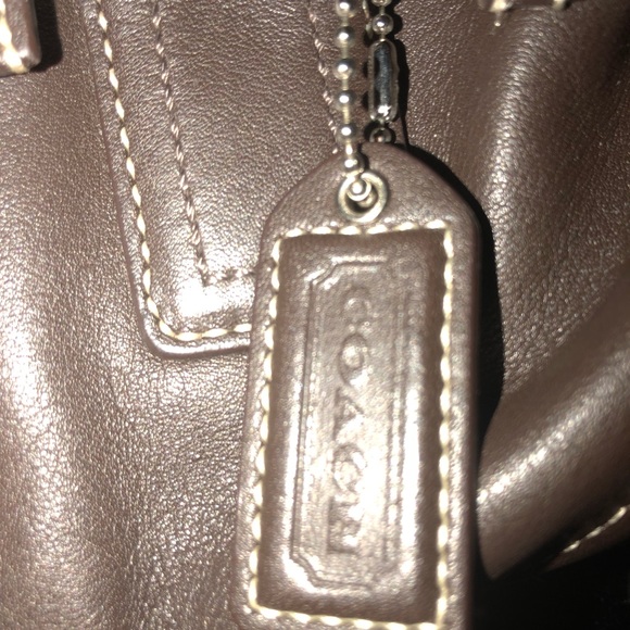 Leather Coach Handbag - Picture 2 of 8